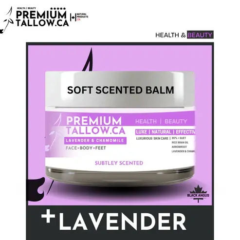 Premium Tallow Balm – Lavender & Chamomile