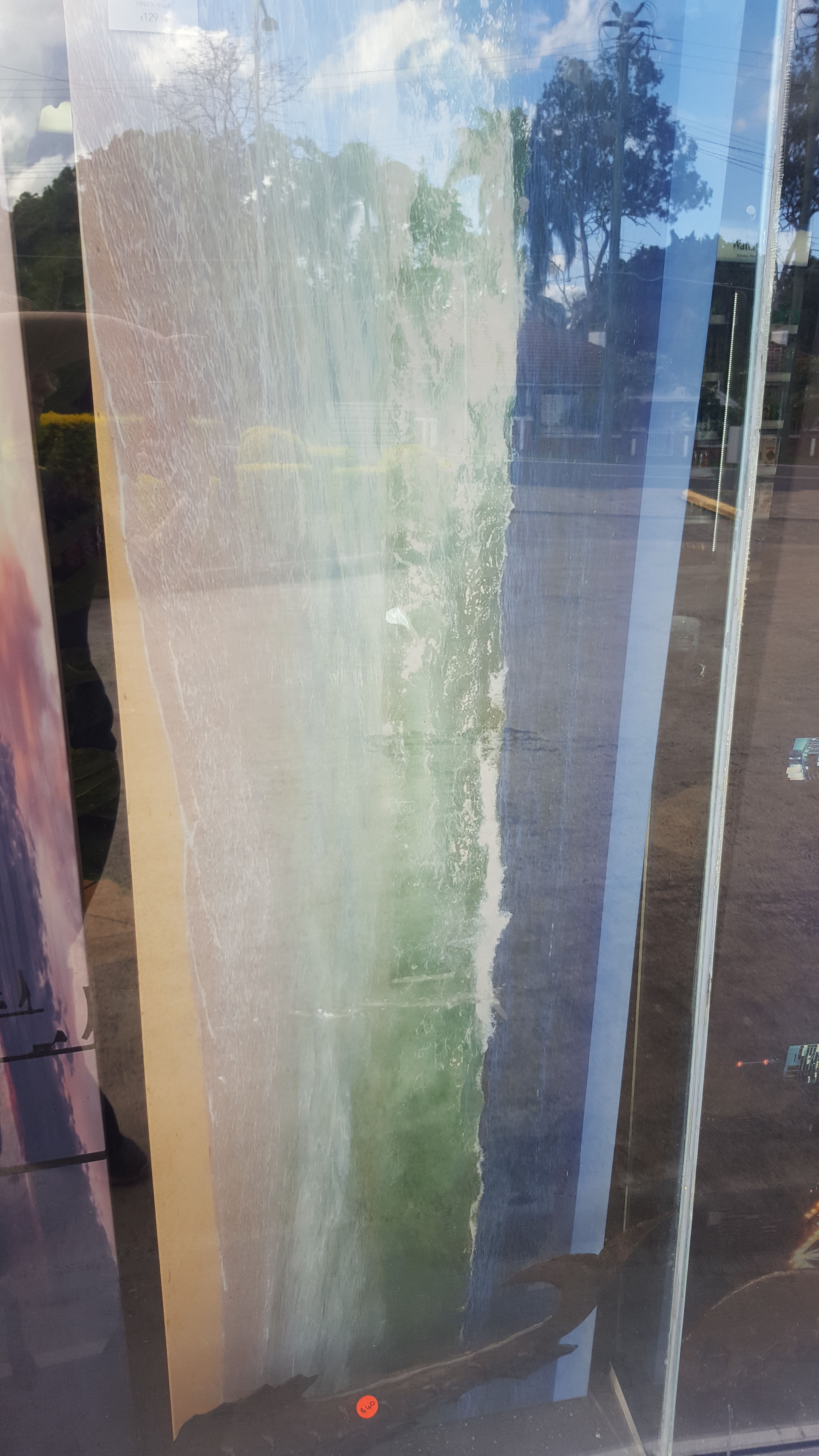 Water print 158x53cm