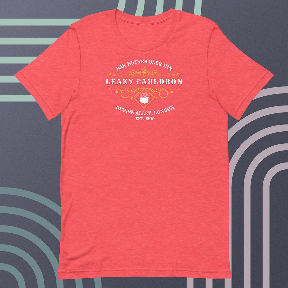 Thumbnail: LEAKY CAULDRON Unisex t-shirt