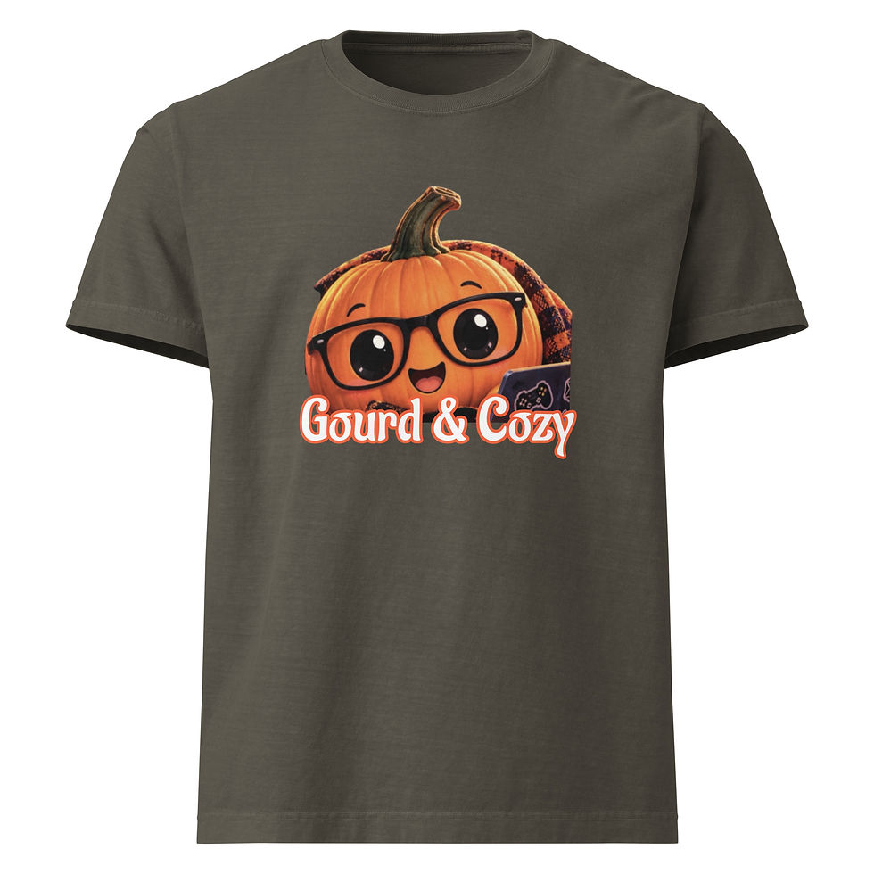 Thumbnail: GOURD & COZY HALLOWEEN SHIRT