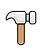 Hammer icon representing professional renovation and construction services in Sault Ste. Marie by Northern Son