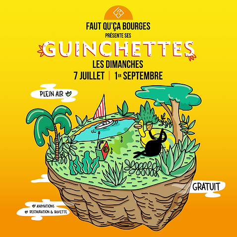 GUINCHETTE garocaro illustratrice illustration graphiste france bourges design graphic FQCB Fautquçabourges