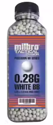 Milbro Tactical .28g Non-Biodegradable BB