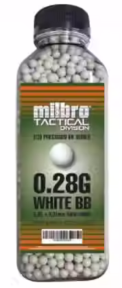 Milbro Tactical .28g Biodegradable BBs