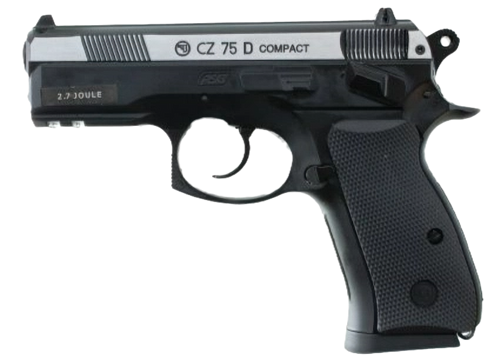 ASG CZ 75D Compact Dual Tone 4.5mm Steel BB