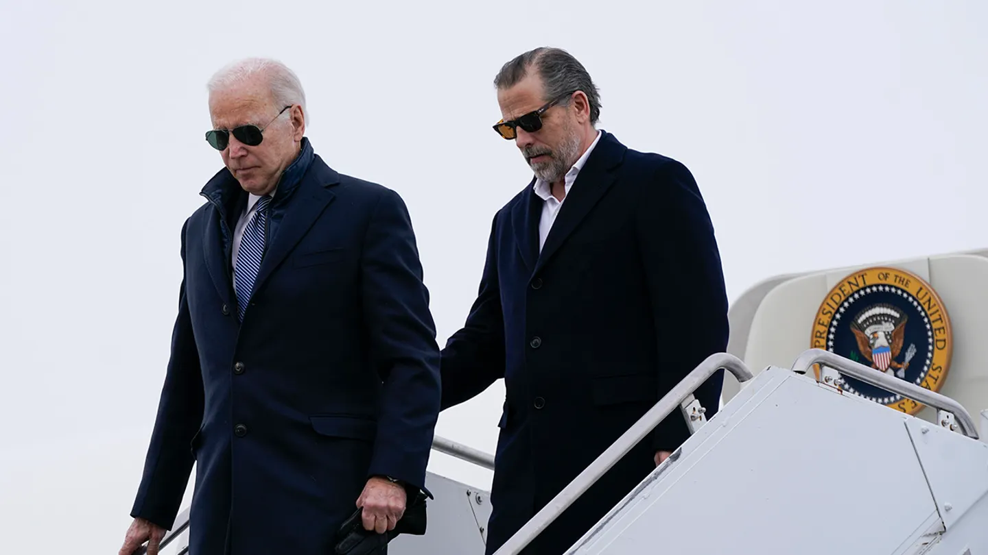 Joe and Hunter Biden