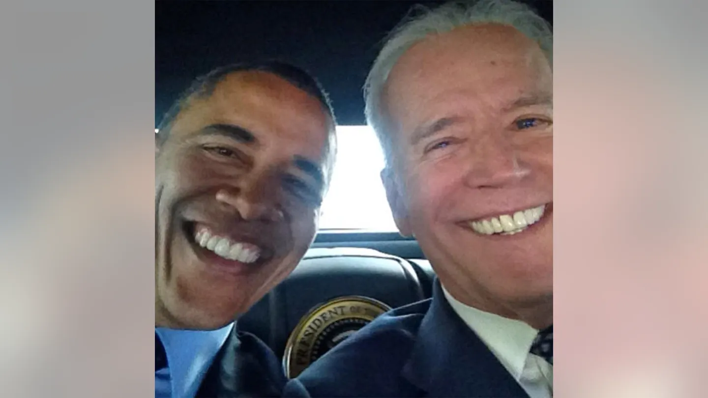 Barack Obama and Joe Biden