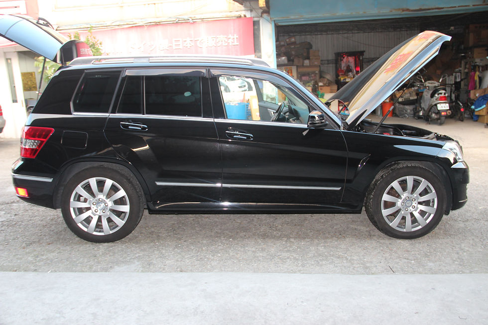 縮圖：BENZ GLK300休旅車換檔撥片ki-go長鋐汽車日本歐規