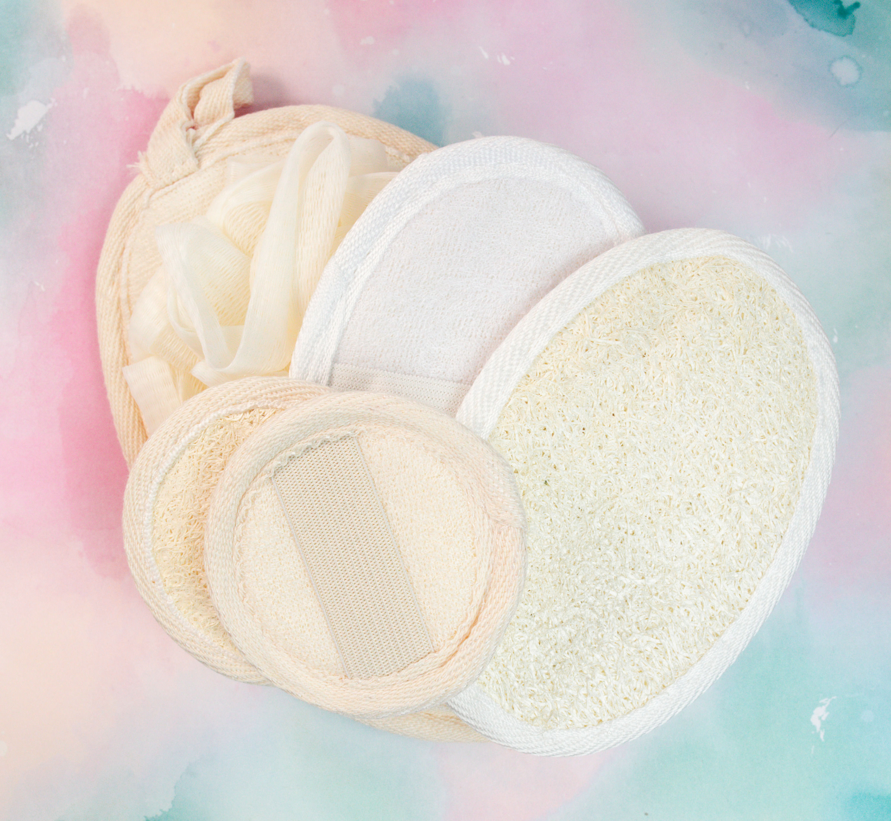 Exfoliating Loofah Set