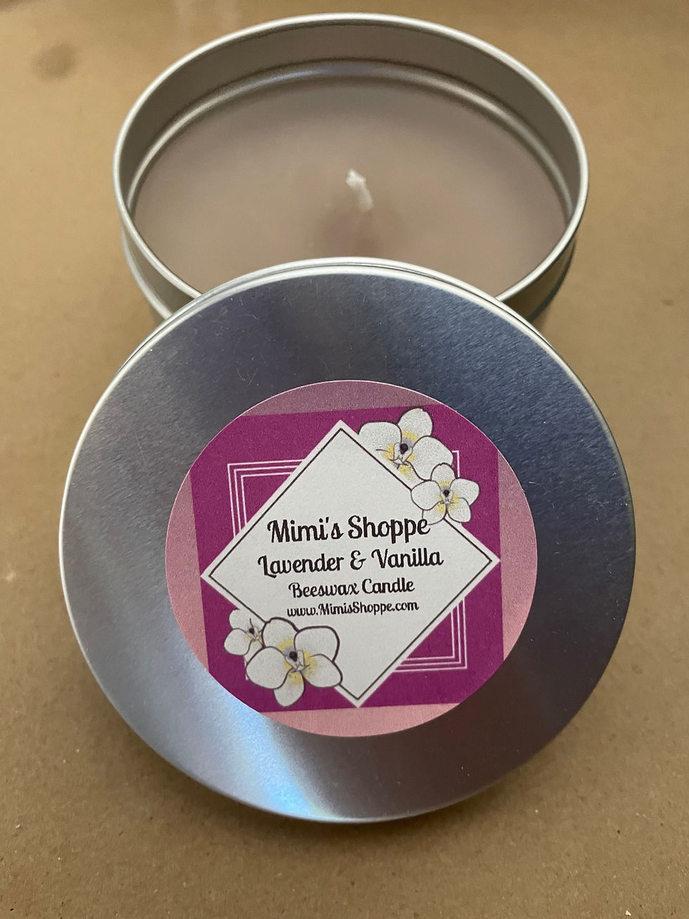 Thumbnail: 3 pack -Beeswax Candle (8 oz) - several aromas to choose 