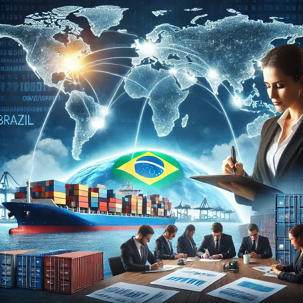 international expansion and logistics, with a focus on the Brazilian market