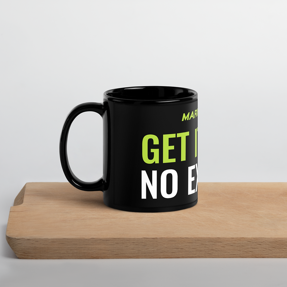 Thumbnail: 'Get it Done' Black Mug
