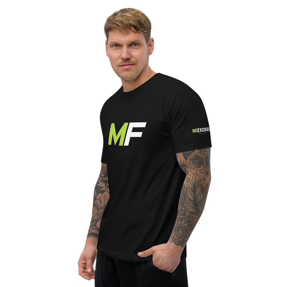 Thumbnail: "MF" T-Shirt Mens Black