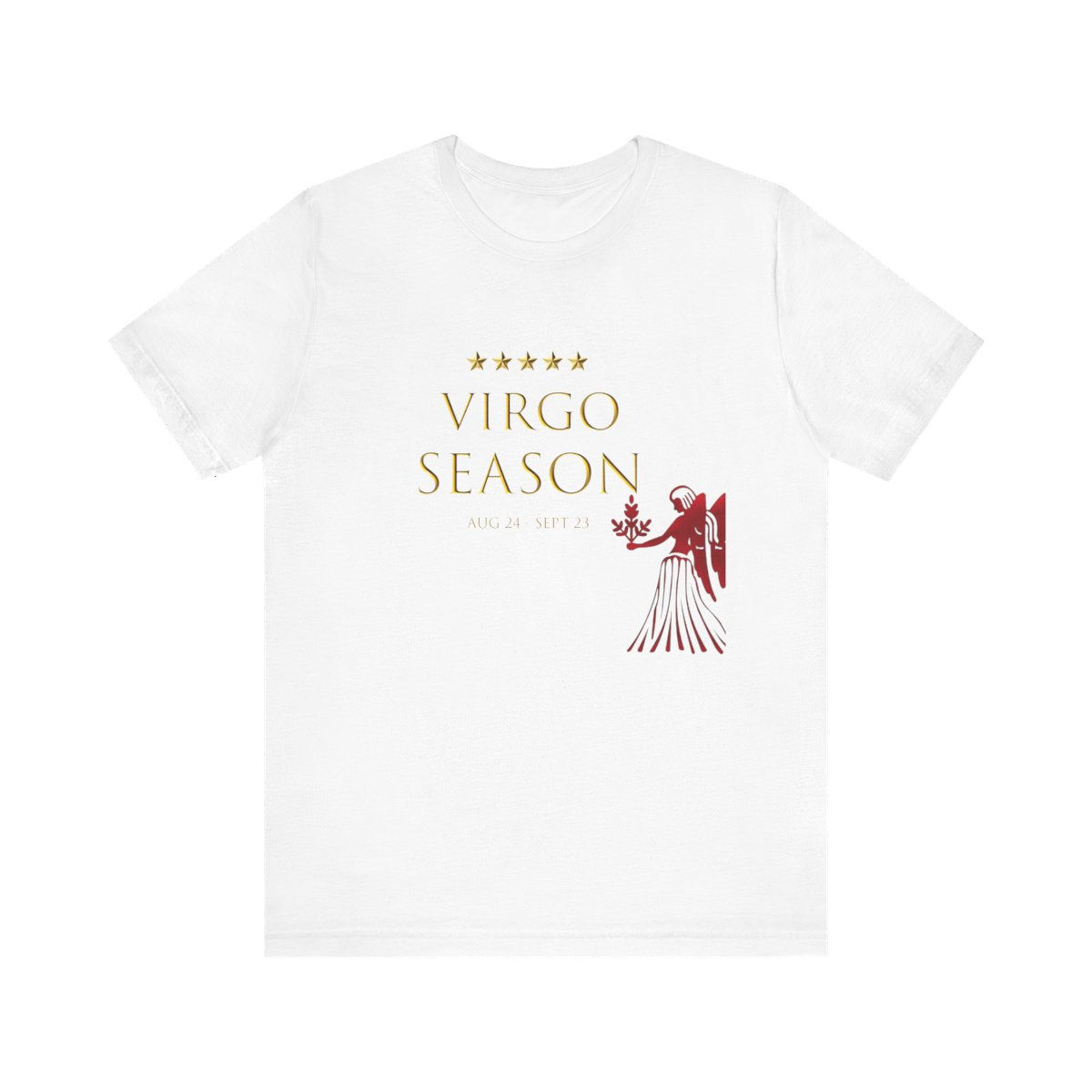 Women's Virgo Unisex Jersey Short Sleeve Tee