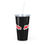 Thumbnail: Mr Virgo Plastic Tumbler with Straw