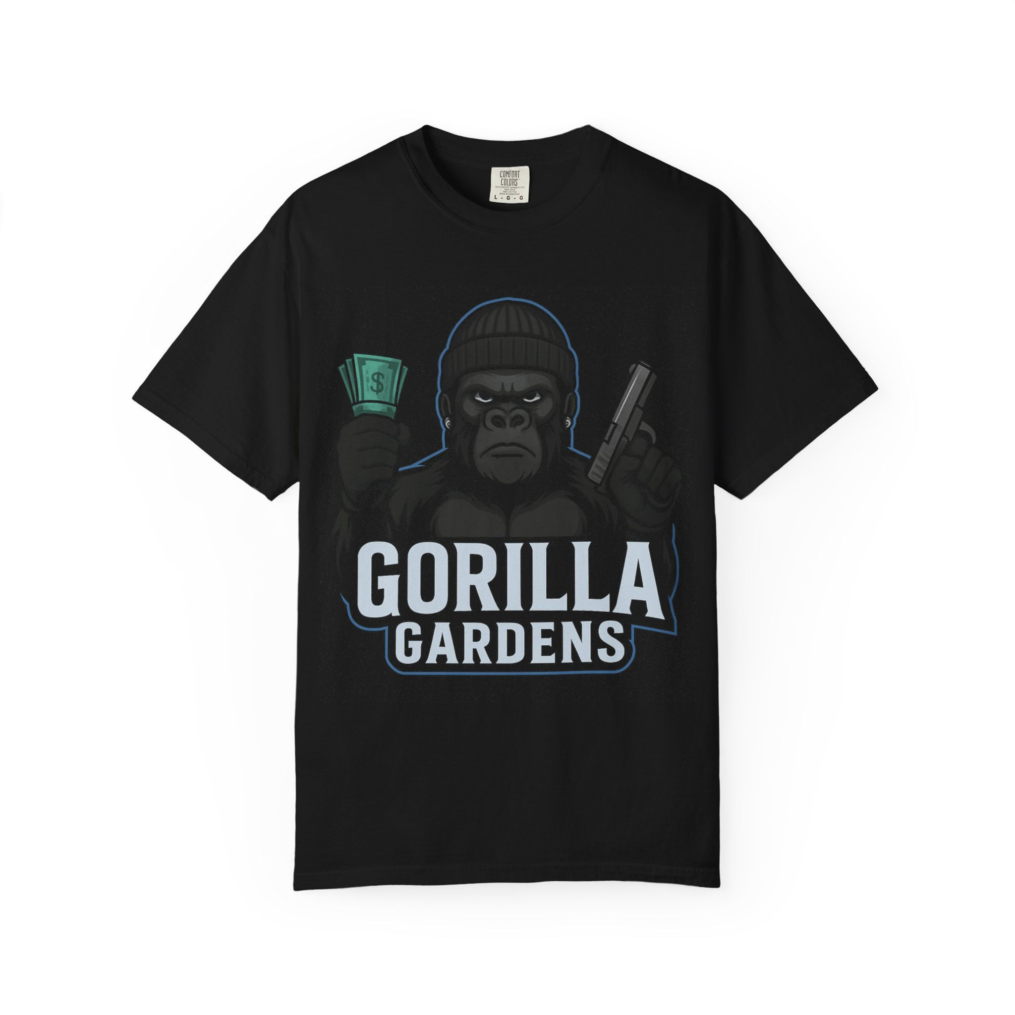 Gorilla Gardens Unisex T-Shirt, Streetwear Tee, Graphic Tee,