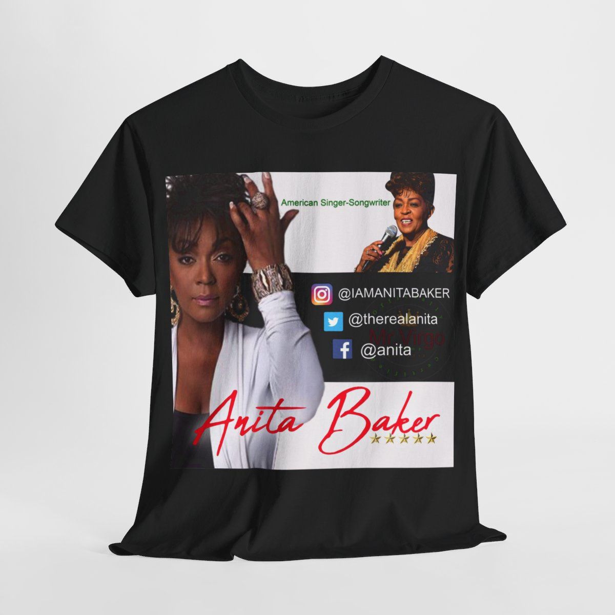 Anita Baker Unisex Heavy Cotton Tee