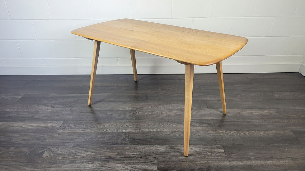Thumbnail: Ercol Plank Dining Table, 1960s