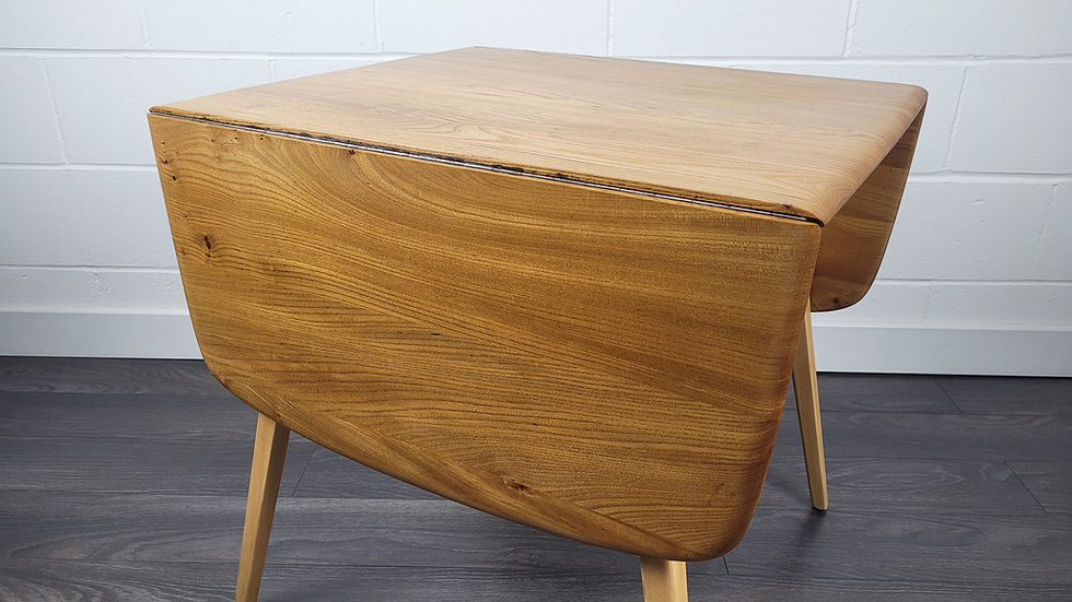 Thumbnail: Ercol Square Drop Leaf Dining Table, 1970s - No.2