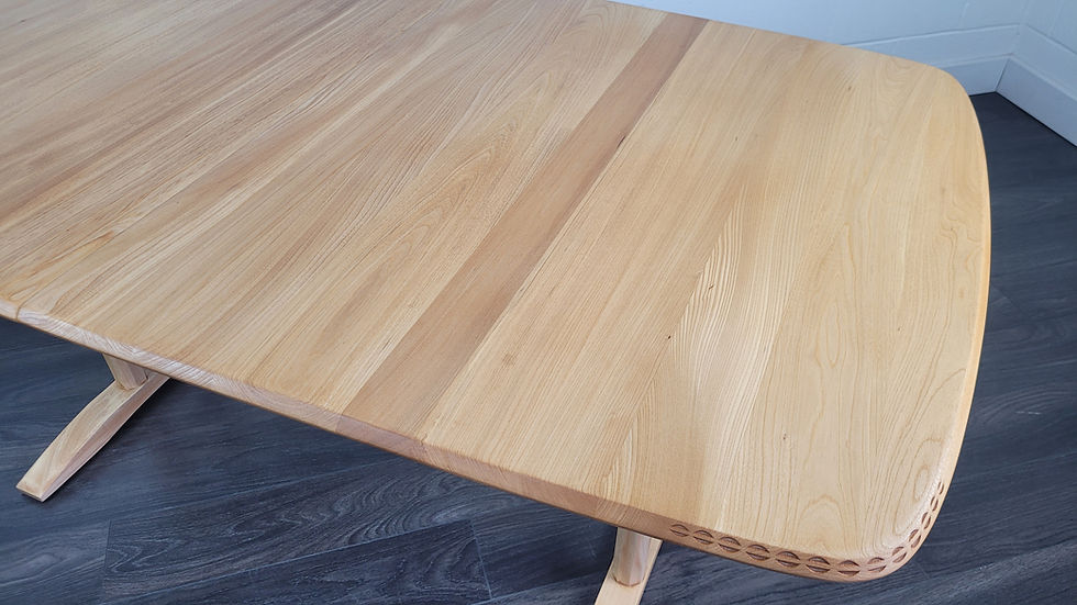 Thumbnail: Ercol Burford Grand Triple Extending Dining Table, 1990s