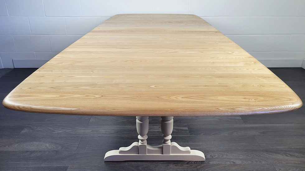 Thumbnail: Ercol Grand Refectory Dining Table, 1990s
