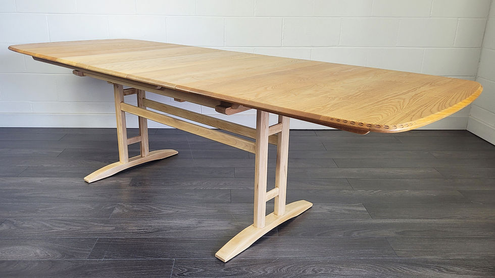 Thumbnail: Ercol Burford Grand Extending Dining Table, 1990s