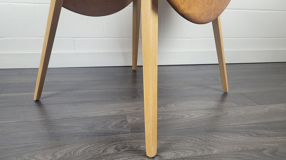 Thumbnail: Ercol Round Drop Leaf Dining Table, 1960s - No.22