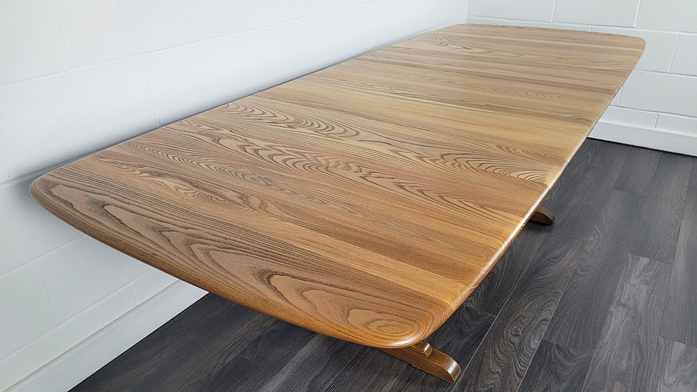 Thumbnail: Ercol Grand Refectory Dining Table, 1990s