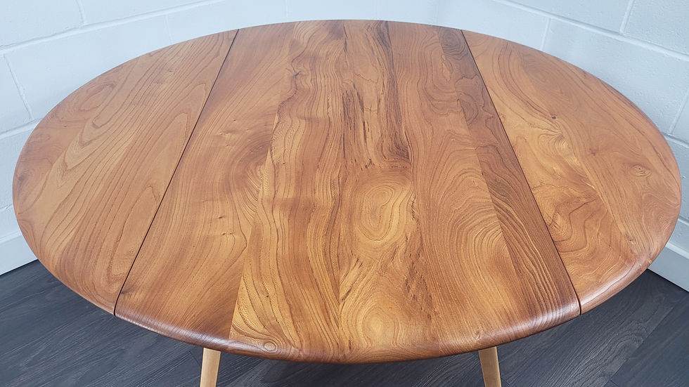 Thumbnail: Ercol Drop Leaf Dining Table, 1960's - No.20