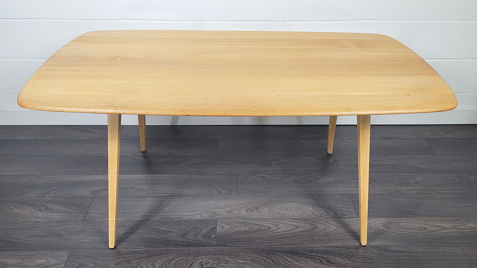 Thumbnail: Ercol Plank Dining Table, 1960s