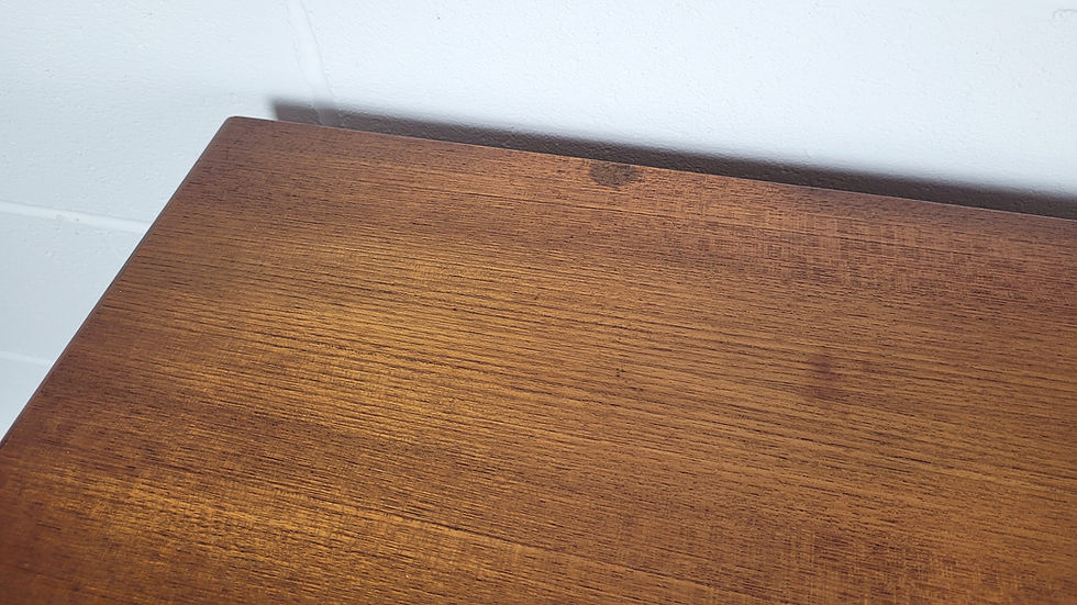 Thumbnail: Bernhard Pedersen & Son Danish Teak Tambour Sideboard, 1960s