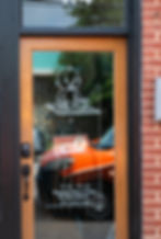 Danny Boy Flooring Company storefront entrance door
