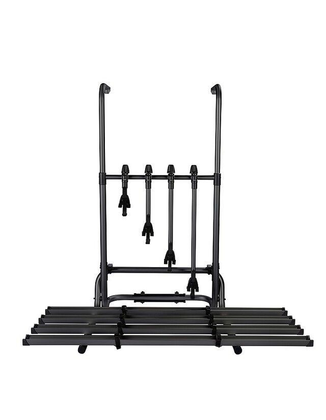 Fahrradträger Quipon Bike Rack 4er, Farbe schwarz Traglast 60 kg