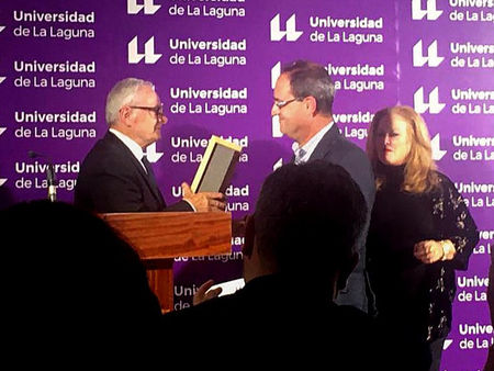 Juan Jesús Méndez, Enogastroturismo Prize of the University of La Laguna 2019