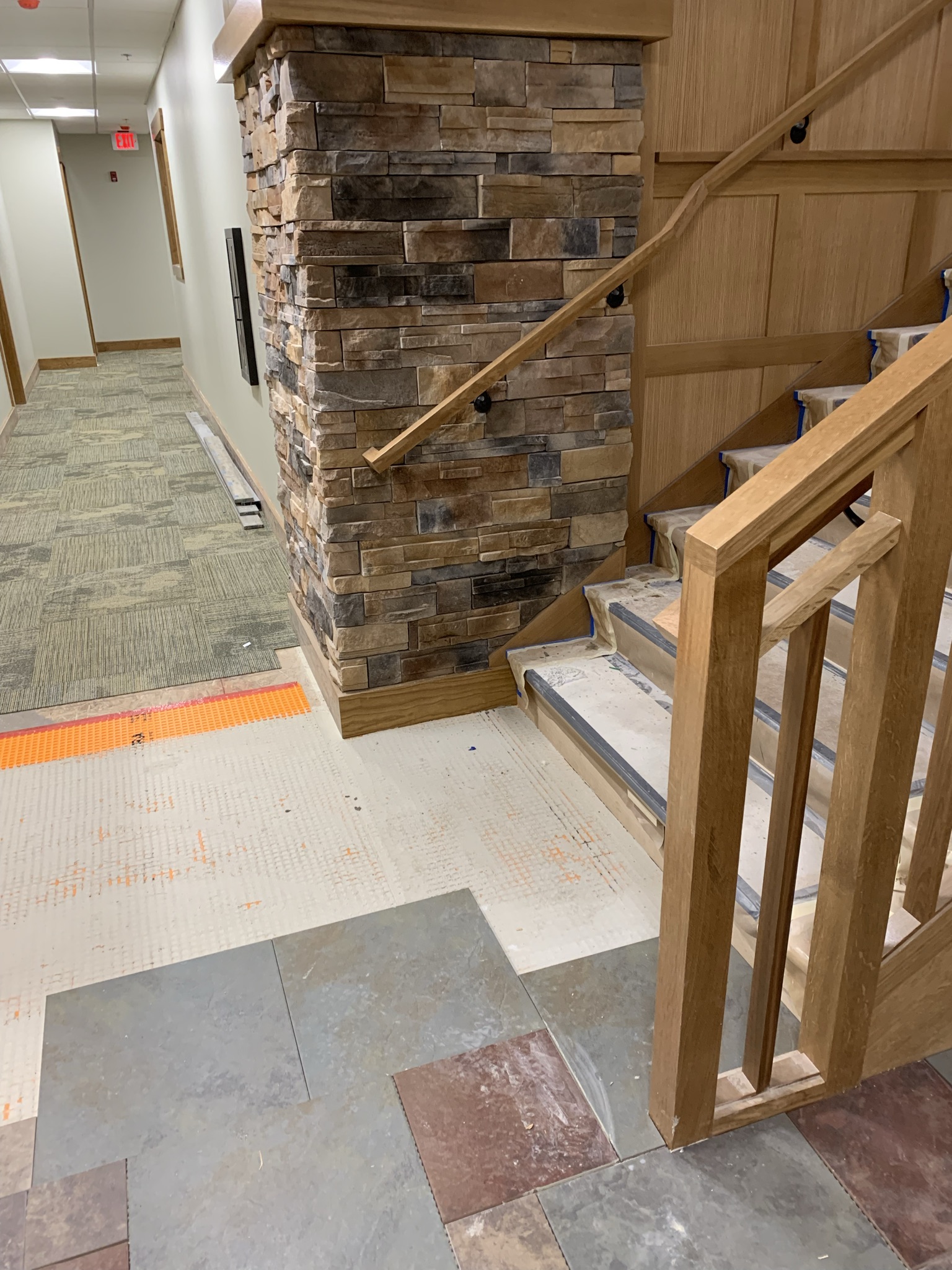 Entryways and mailboxes masonry project 1