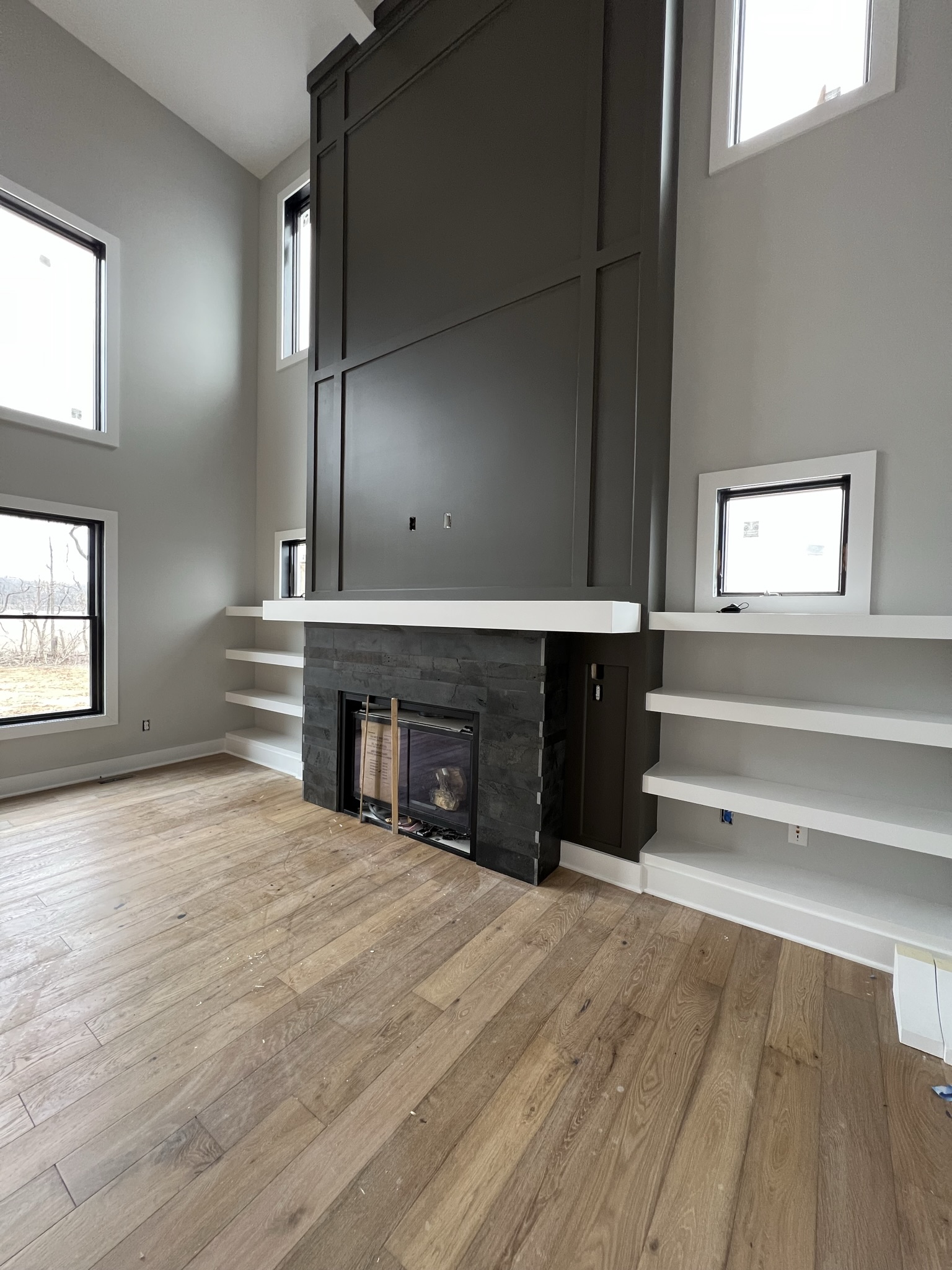 Fireplace masonry project 10