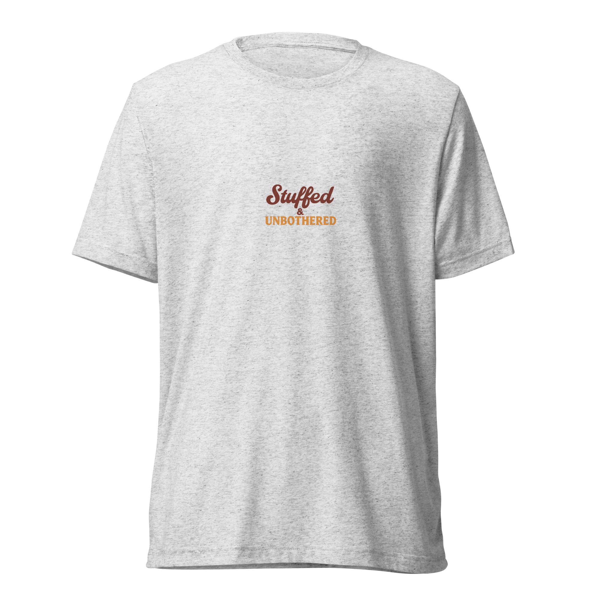 Stuffed & Unbothered Unisex Tri-Blend T-Shirt | Bella + Canvas 3413