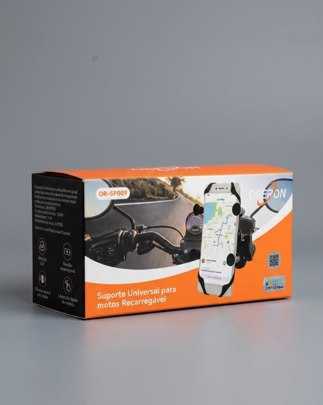 SUPORTE UNIVERSAL PARA  CELULAR DE MOTO