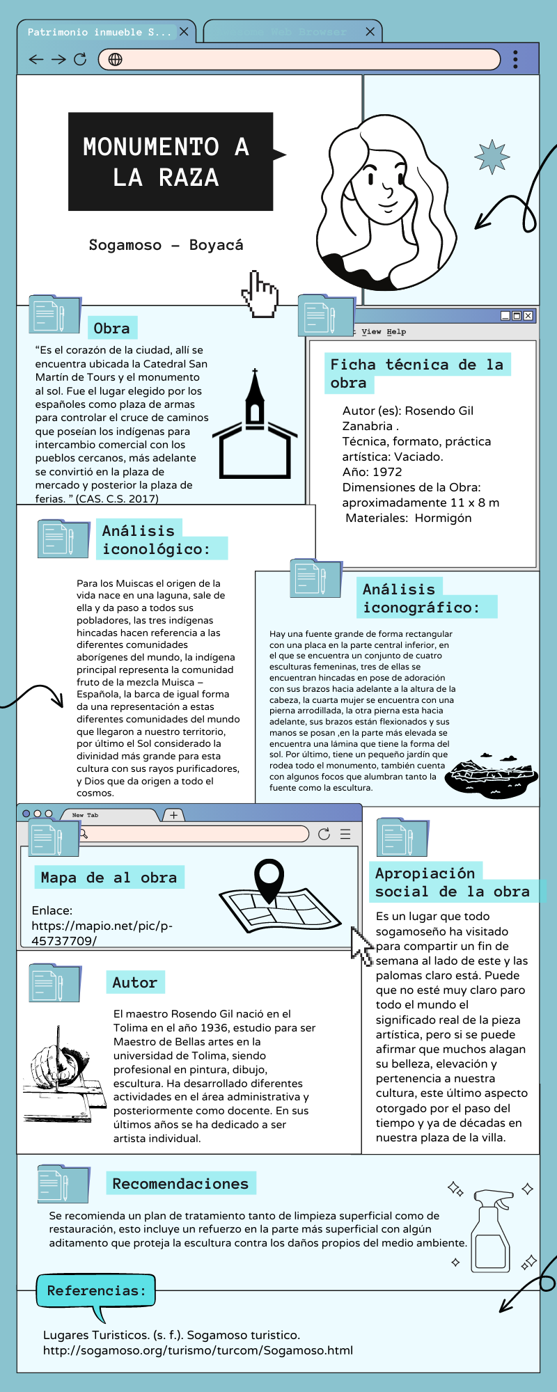 Monumento a la Raza.