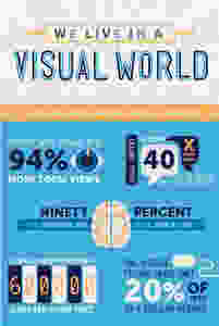 We Live in a Visual World Infographic