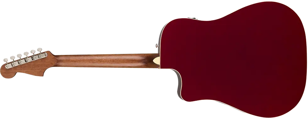 Miniatura: GUITARRA EQ FENDER PLR REDONDO FOLK ROJO