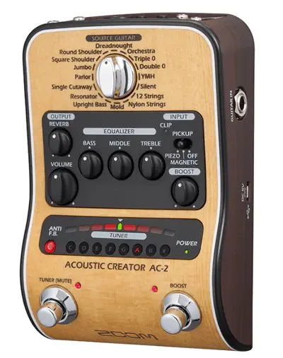 Miniatura: PROCESADOR DE EFECTOS ZOOM AC-2/120GL GUIT ACUST