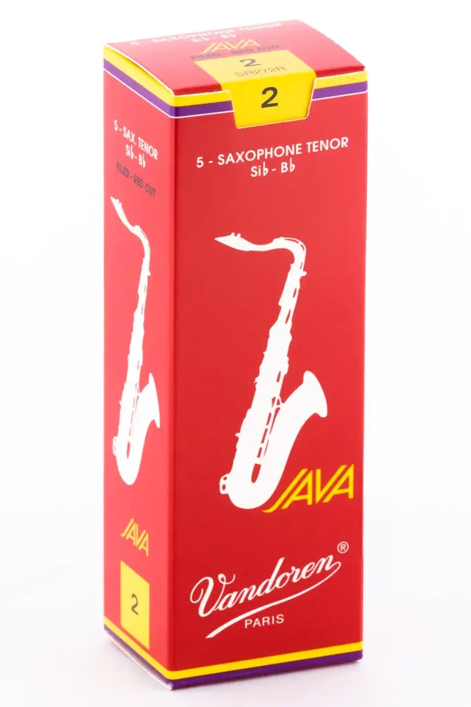 Caña Saxo Tenor Vandoren Java SR272R N. 2 - Caja por 5 unidades