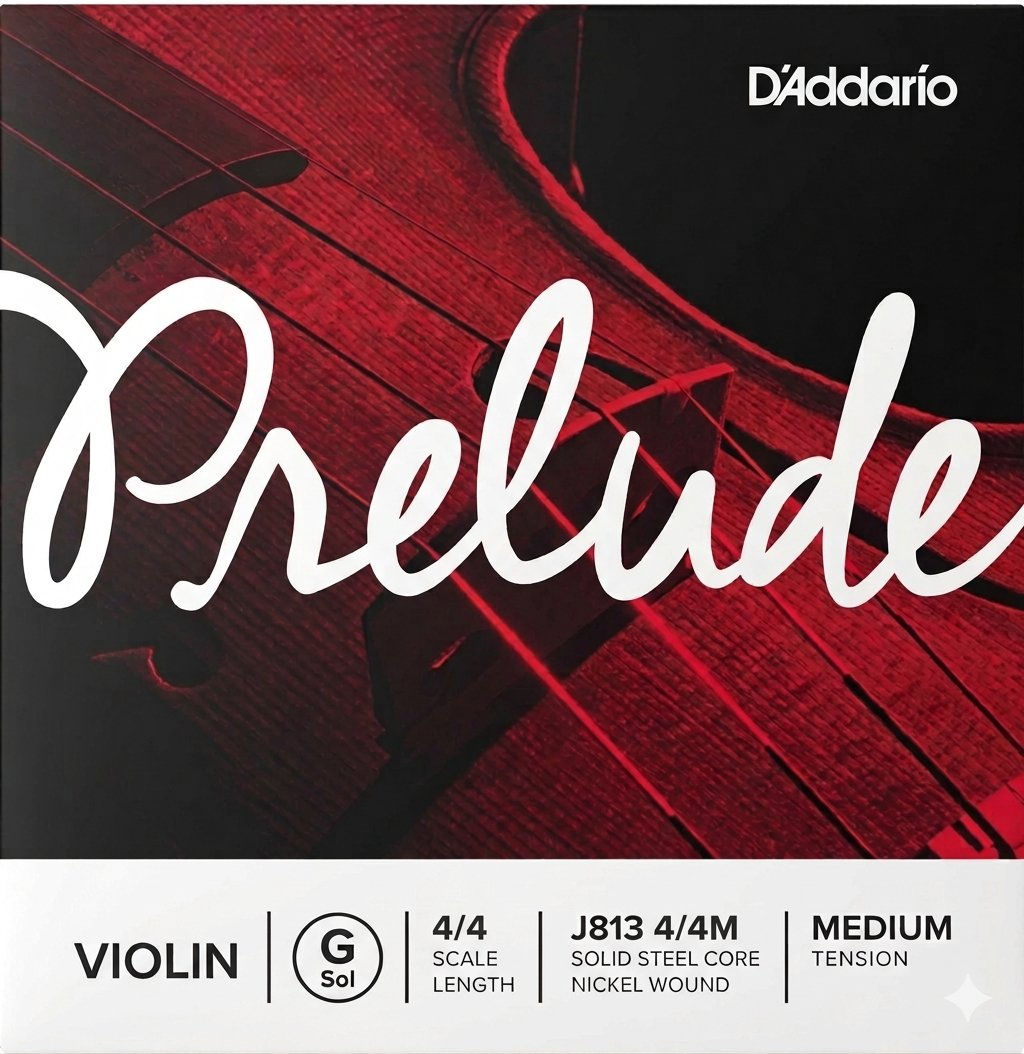CUERDA SUELTA SOL (G) PARA VIOLÍN PRELUDE J813 4/4M