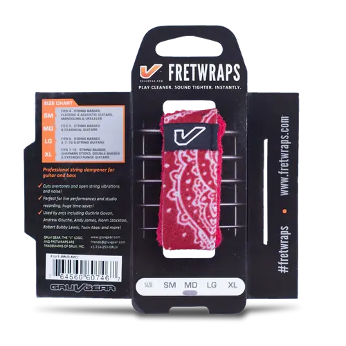 FRETWRAP BANDANA ROJO LG