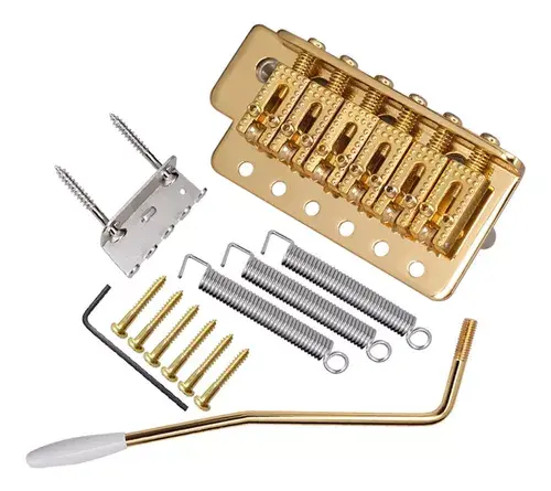 PUENTE TREMOLO GUITARRA ELECTRICA DORADO SB001 GD