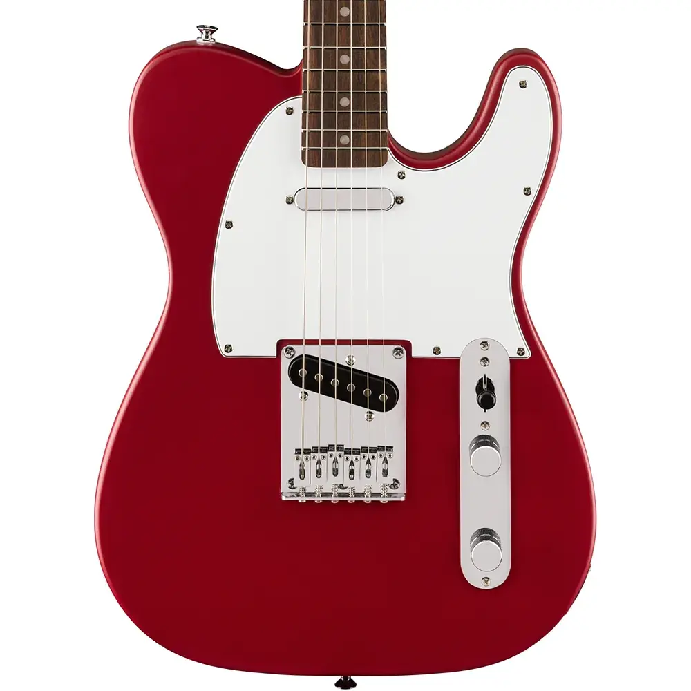 Guitarra Eléctrica Fender Squier Debut Tele Roja LRL WPG