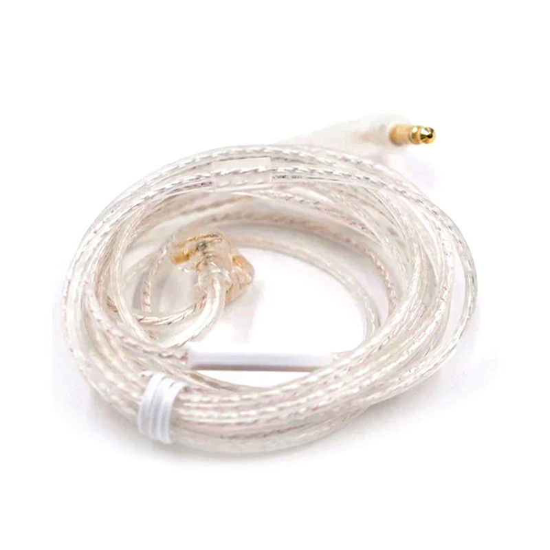 CABLE AUDIFONOS KZ STANDARD SILVER CON MICROFONO