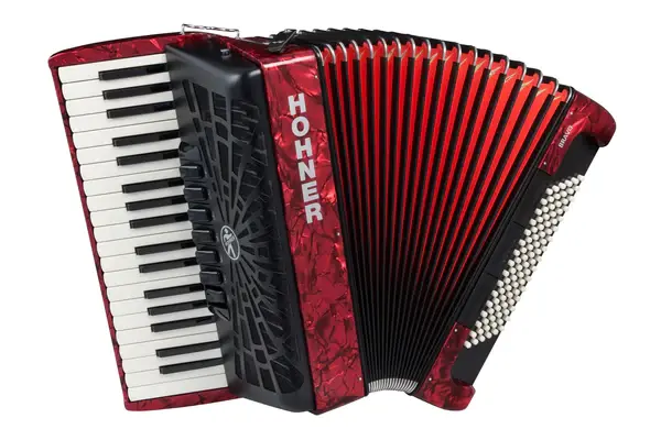 ACORDEON HOHNER BRAVO III 72 BAJOS ROJO A16632