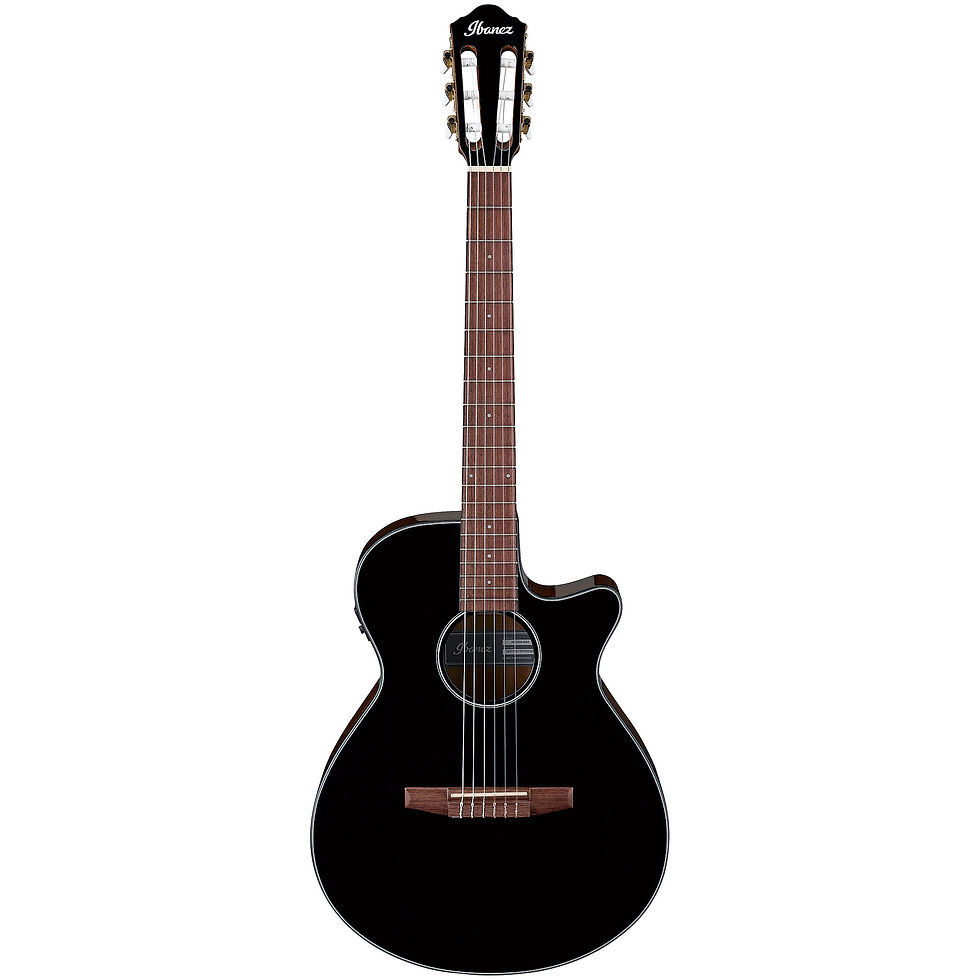 Guitarra Electroacustica Ibanez Aeg50 Black High Gloss